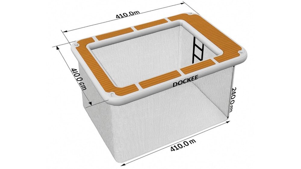 PISCINA D'ACQUA DELUXE 4.1m