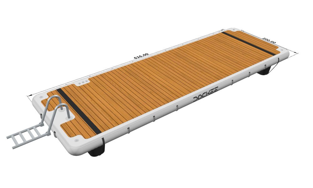 PIATTAFORMA PREMIUM IN TEAK 6,16